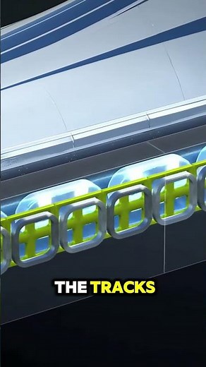 This train has no wheels — and flies at 370 mph! #maglev