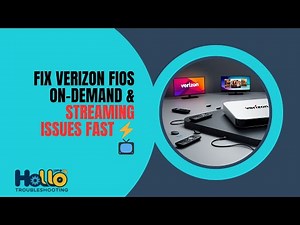 Fix Verizon Fios On-Demand & Streaming Issues Fast ⚡📺