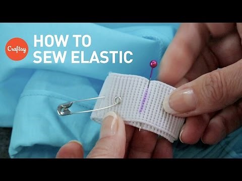 How to sew elastic (2 techniques) | Sewing Tutorial with Angela Wolf