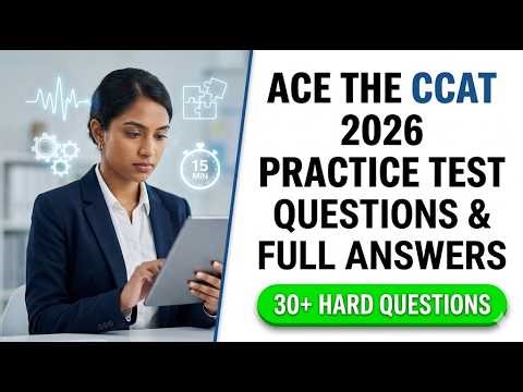 Pass The 2026 CCAT Test Fast Expert Criteria Cognitive Aptitude Test Prep And Answers