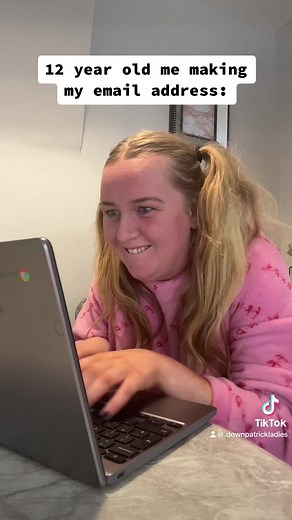12 Year Old Me Making My Email Address