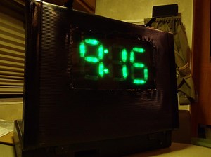 DIY Large LED Lit 7 Segment Display