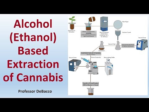 Alcohol Ethanol Based Extraction of Cannabis