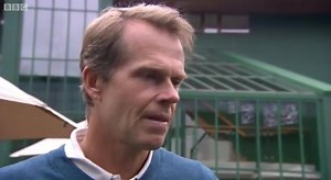 [VIDEO] BBC Sport journalist Lee McKenzie interviews Stefan #Edberg just after the 2015 #Wimbledon final between Roger #Federer and Novak #Djokovic, that the Serb won in four sets --> http://bit.ly/1K3YLX0 | Stefan Edberg
