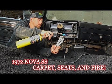 The FORGOTTEN 1972 Nova SS Interior Is Almost COMPLETE!