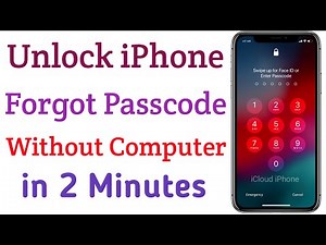 Unlock iPhone Forgot Passcode Without Computer✔How To Unlock iPhone Passcode