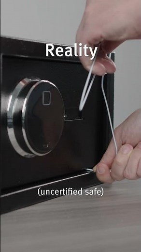 How to reset the code of a safe without knowing the real code