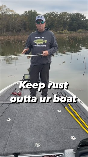 5.8K views · 459 reactions | How to keep rust rust out of ur boat and fishing tackle  #fishingboat #bassboat #bassboats #fishingboats #fishingtips #fishingtackle #rustproofing #rustprotection | Tom Redington | Facebook
