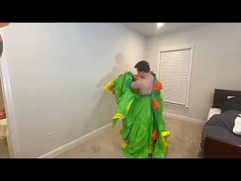 The inflatable pvc suit up process explained