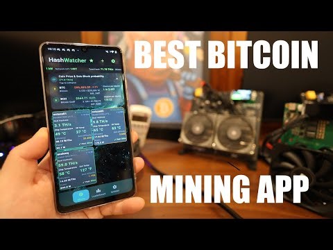 This Android App Makes Bitcoin Solo Mining WAY Easier! Hash Watcher