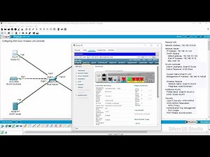 Configuring 3504 WLAN Controller in Cisco Packet Tracer