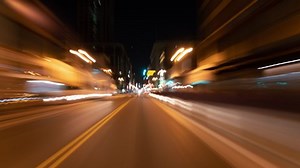 Night Drive Hyperlapse Los Angeles Downtown Stock Footage Video (100% Royalty-free) 1038794825 | Shutterstock