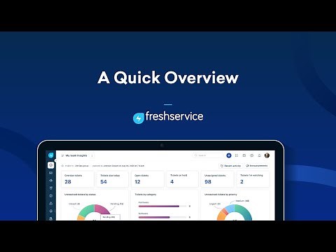 Freshservice - A Quick Overview