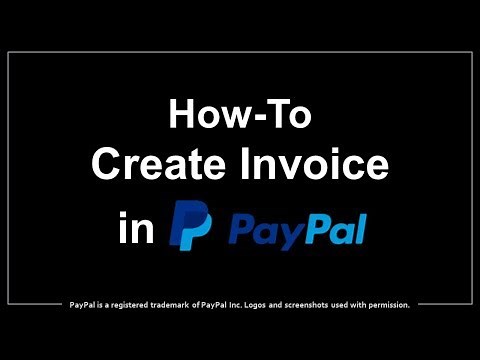How to Create & Send Invoice in PayPal