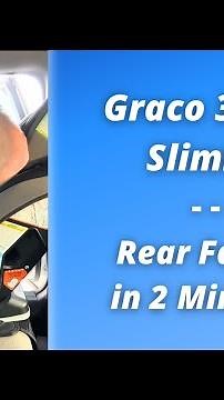 Rear-Facing Installation | Graco SlimFit Car Seat