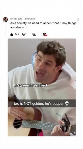 bro is NOT golden, he’s copper 💀 #kpopdemonhunters