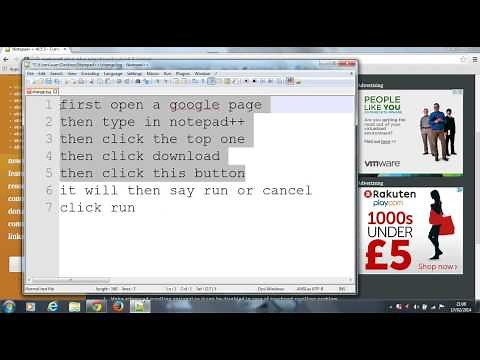 How To : Download Notepad ++ (for free)
