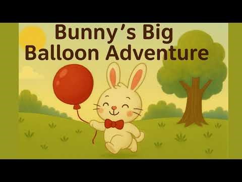 Read Aloud Story for Kids | Bunny’s Big Balloon Adventure