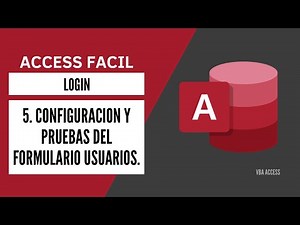 5. Login: Configuración y Pruebas del formulario Usuarios.