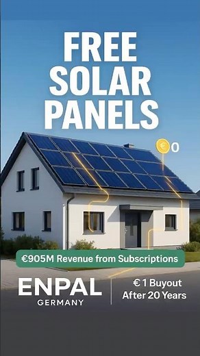 Virtual Power Plant - Free Solar Panels Subscription Model