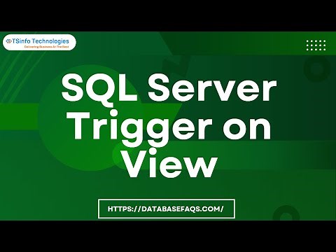 How to create a SQL Server Trigger on View | SQL Server Trigger on View