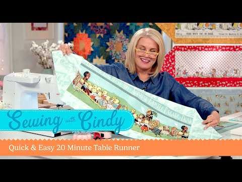 20 Minute Or Less Table Runner