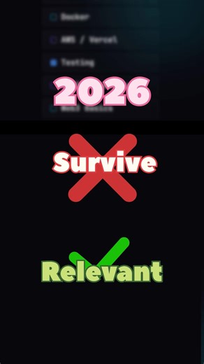 Frontend Roadmap: What Actually Matters in 2026 🫡 #js #coding #frontenddevelopment #development