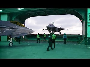 US Navy Moving Super Advanced Stealth F-35B Into Secure Hangar