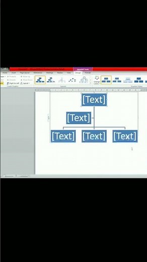 cara membuat bagan organisasi di Microsoft word