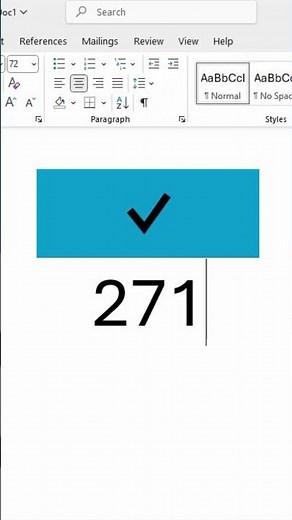 Type Check Mark with Keyboard Shortcut! #shorts