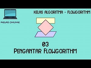 [Kelas Online] Belajar Flowgorithm - 3 - Pengantar Flowgorithm