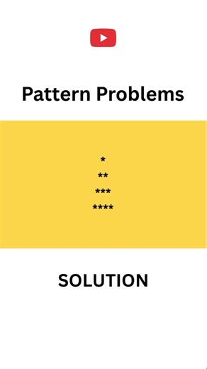 Square Pattern using nested loop