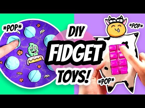 DIY POP IT Fidget Toys