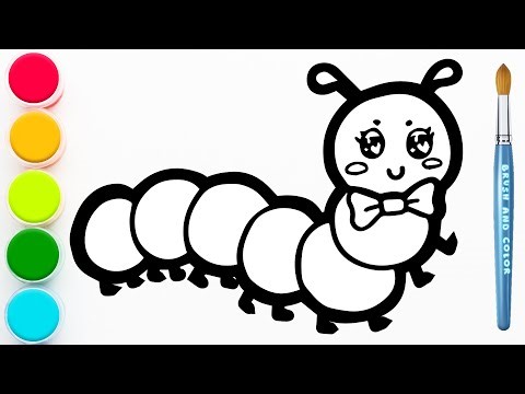 How to Draw a Worm | Step by Step