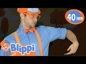 Excavator Song (I'm An Excavator) | BLIPPI | Educational Songs For Kids