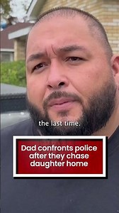 The dad said, We're not criminals. Criminals don't wake up at six o'clock in the morning to do work.