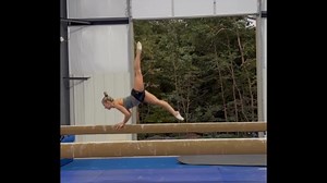 Audrey Davis (USA/Oklahoma) BB training @audrey_davis @ou_wgymnastics | International Gymnast Magazine