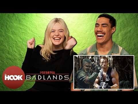 The 'Predator: Badlands' Cast React To Iconic Scenes From The 'Predator' Franchise