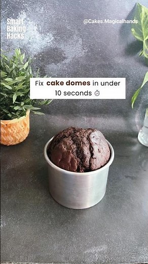 No more cake wastage 😍save this 📌 #bakinghacks #cakehacks #trending