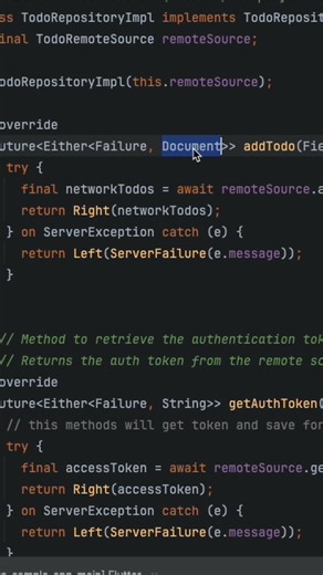 Flutter Tip #2 – Use Either for Error Handling #flutter #errorhandling