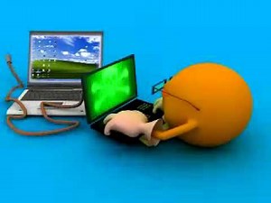 Antivirus - Internet Security Cartoon