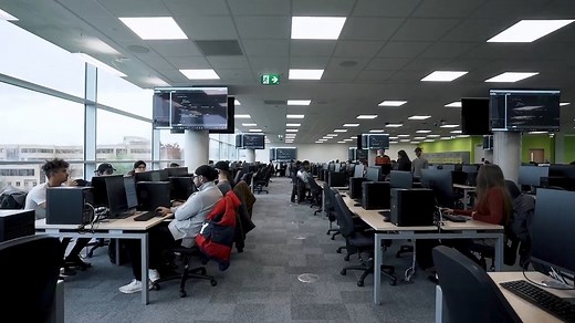 1K views · 24 reactions | In October 2019, we opened our new 200-seater Computer Science Laboratory. Check it out below... | University of Surrey | Facebook