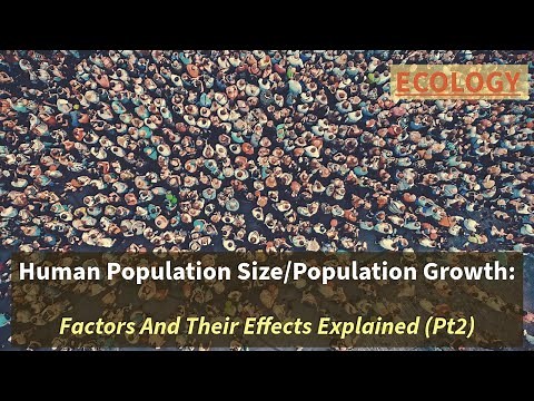 Human Population Size/ Population Growth: Factors That Determine Them And Their Effects