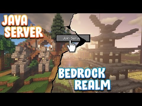 How to join my Minecraft Java Server and my Bedrock Realm