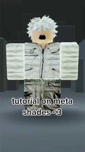 Step-by-Step Tutorial on Obtaining Meta Shades in Roblox