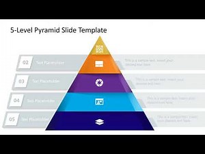 5-Level Pyramid PowerPoint Template Concept for Presentations