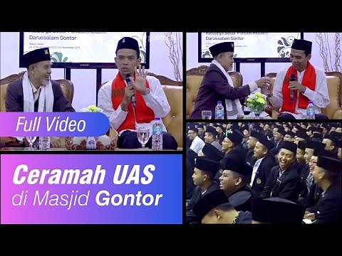 FULL VIDEO: Ceramah UAS di Masjid Gontor bersama Santri dan Guru Gontor