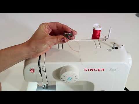 Singer Start 1304 5 Threading & Winding a Bobbin