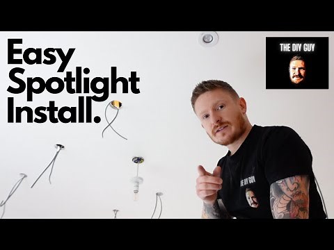 How to Install Spotlights | Change Pendant to Downlights