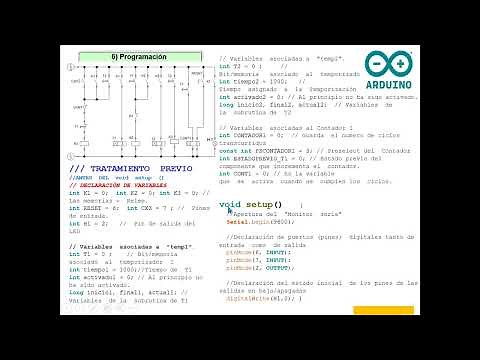 ARDUINO PROGRAMADO EN LADDER PRIMER PROYECTO